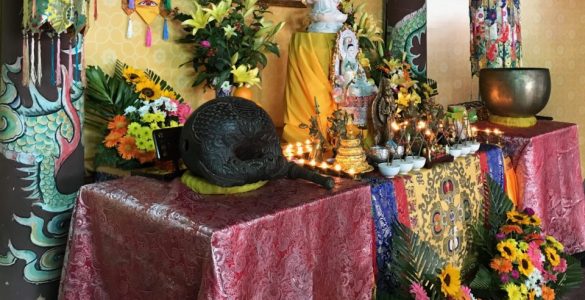 Chua Thai Son, a small temple in DaNang, Vietnam