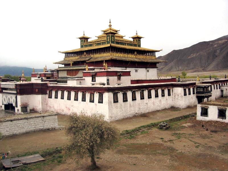 Photo of of Lhasa in767 by Master Shantarakshita. Source:  Wikipedia. 