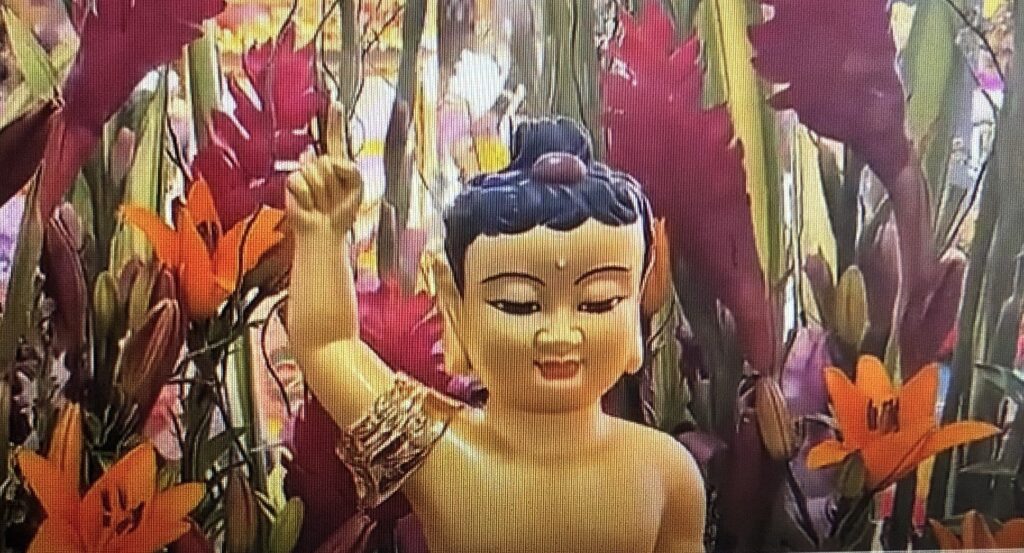Photo of Bathing Buddha Dharma Assembly, Hua Zang Si, Pasadena, CA.