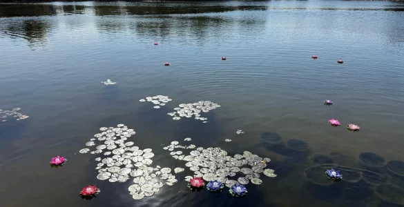 Photo of Holy Heavenly Lake at Buddhist Town, Hesperia, California.