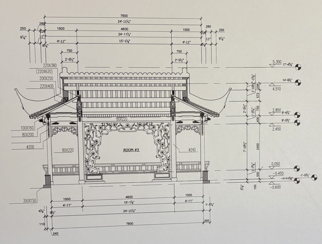 Photo of Zheng Xing Garden at Holy Heavenly Lake, Buddhist Town, Hesperia, California. 