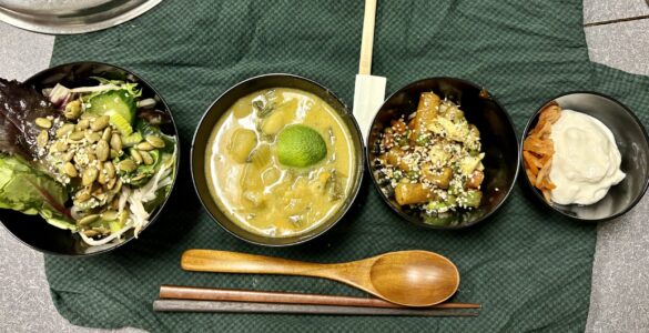 Photo of Lunch at April 2026 Meditation Retreat.