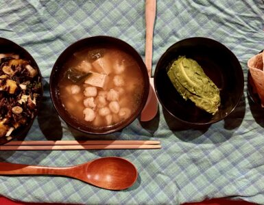 Photo of an Oryoki Lunch at October 2026 Retreat at the
