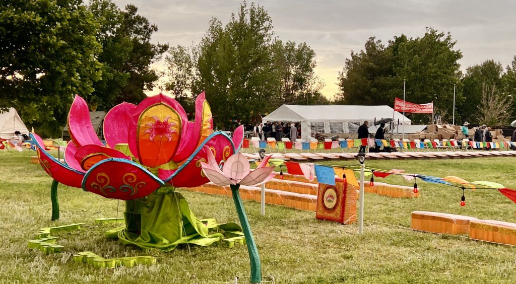 Photo of Buddhist Town, Hesperia, California. 