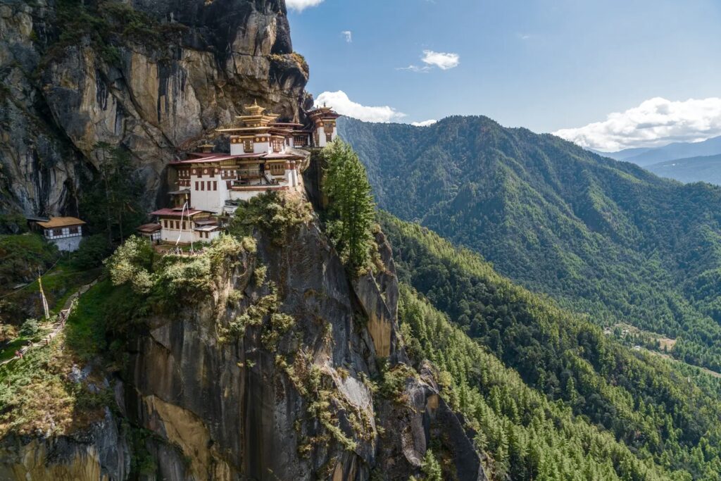 Photo of Tiger's Nest Monastery. 