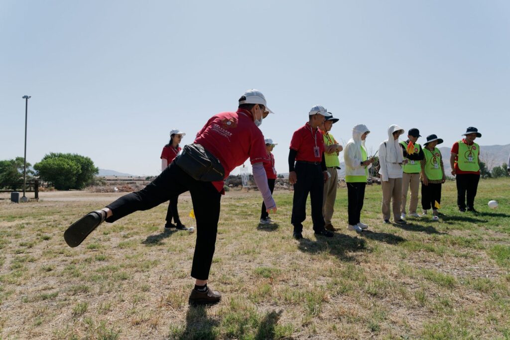 Photo of Wiser Ball Tournament at Heavenly Lake Buddhist Town Annual meeting-2025. 