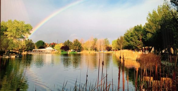 Rainbow at Holy Heavenly Lake
