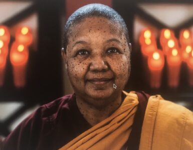 Photo of Venerable Pannavati Bhikkhuni, BAFF.