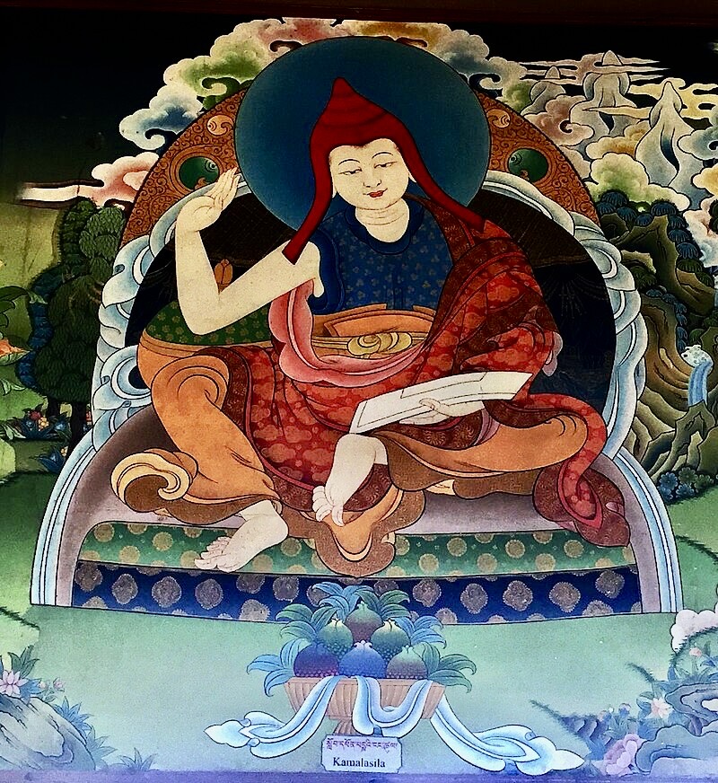 Photo of Kamalashila (740-795), the 12th abbot of Nalanda University, Mihar, India. Source: Wikapedia.