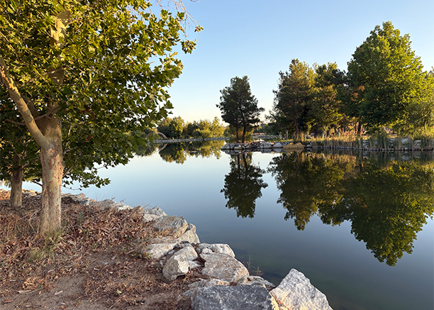 Photo of Holy Heavenly Lake, Buddhist Town, Hesperia, California.  