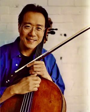 Photo of Yo Yo Ma.  