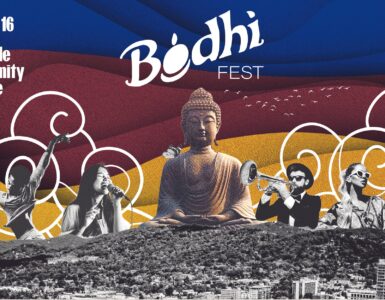 Photo of Bodhi Fest poster.