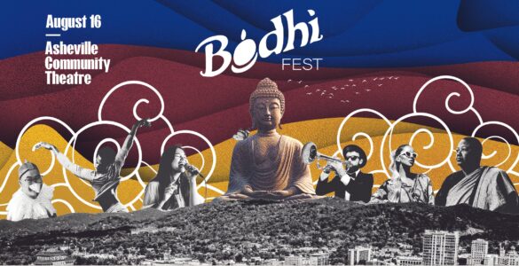 Photo of Bodhi Fest poster.