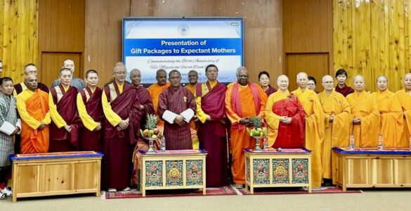 Photo of Delegation from Buddhist Town in Bhutan.